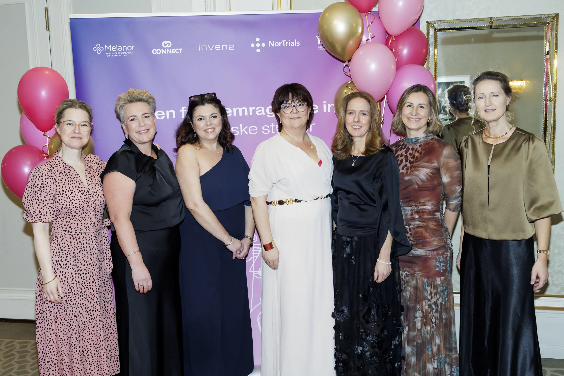 Gruppebilde av organisatørene for arrangementet