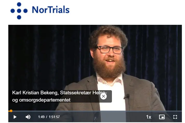 Statssekretær Karl Kristian Bekeng