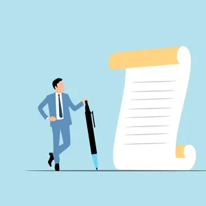 Illustrasjon kontrakt