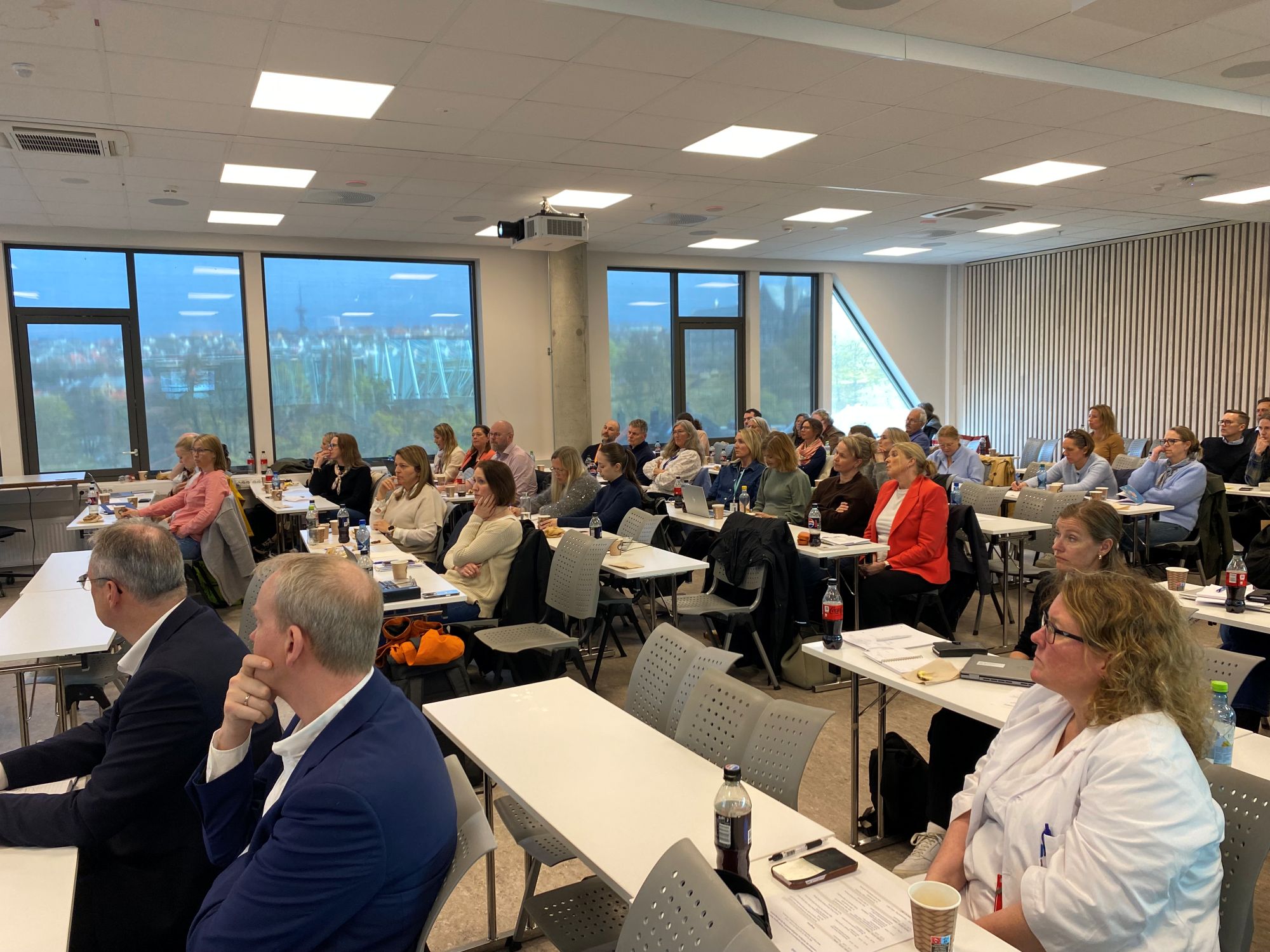 Seminardeltakerne i salen