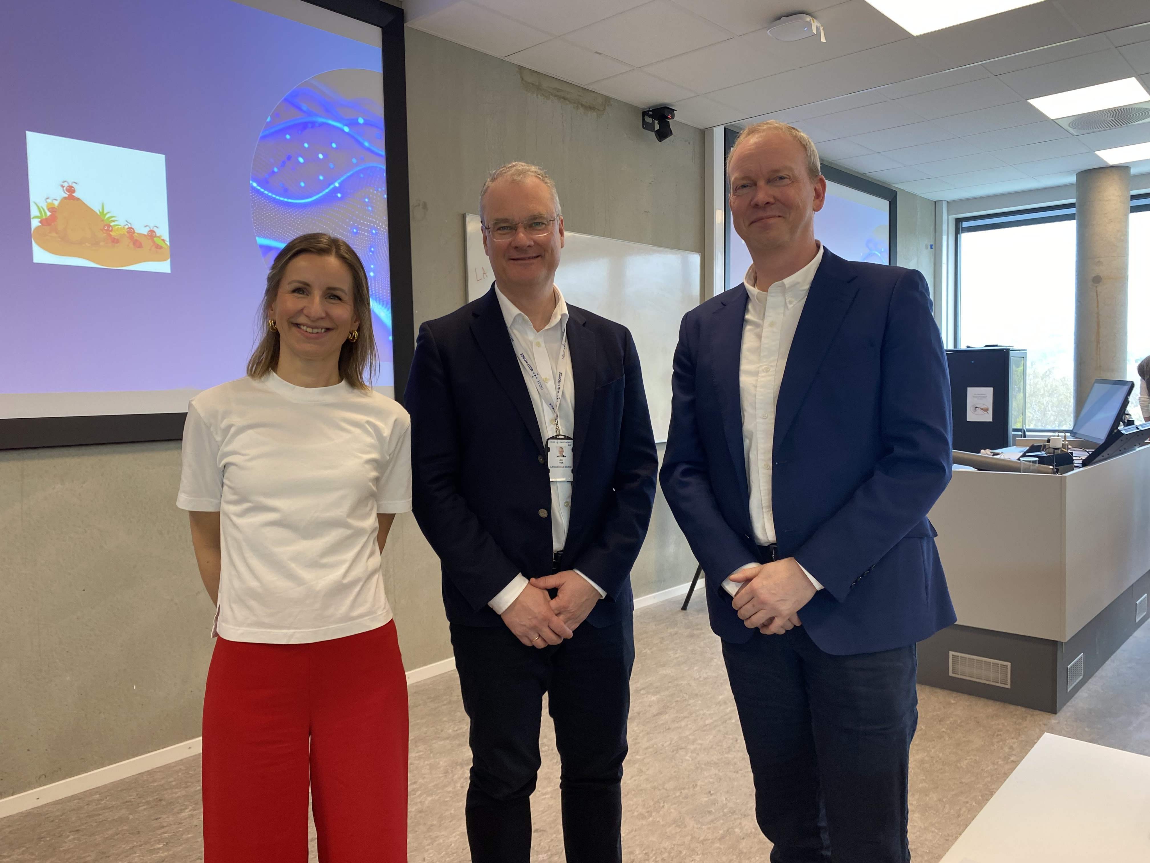 Signe Fretland, Jan Frich, Anders Flatla