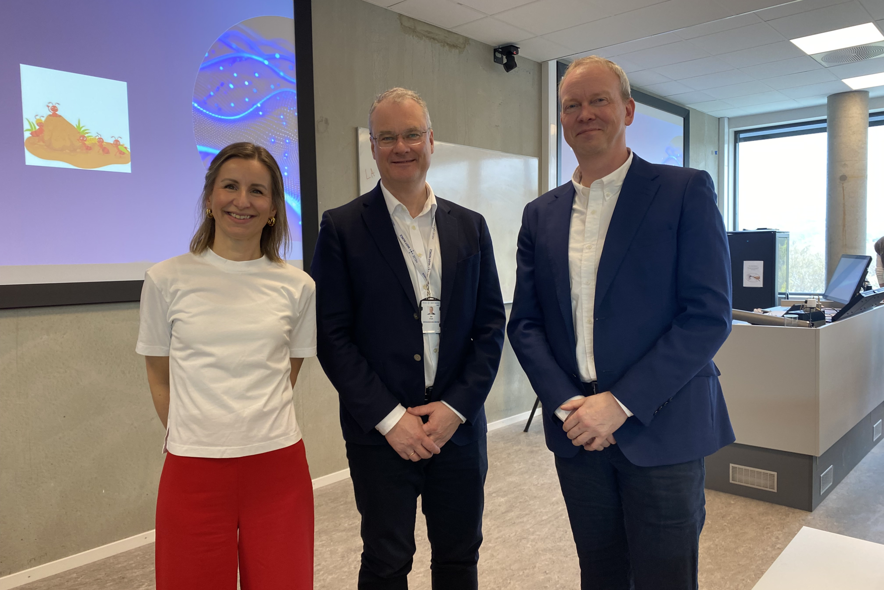 Signe Fretland, Jan Frich, Anders Flatla