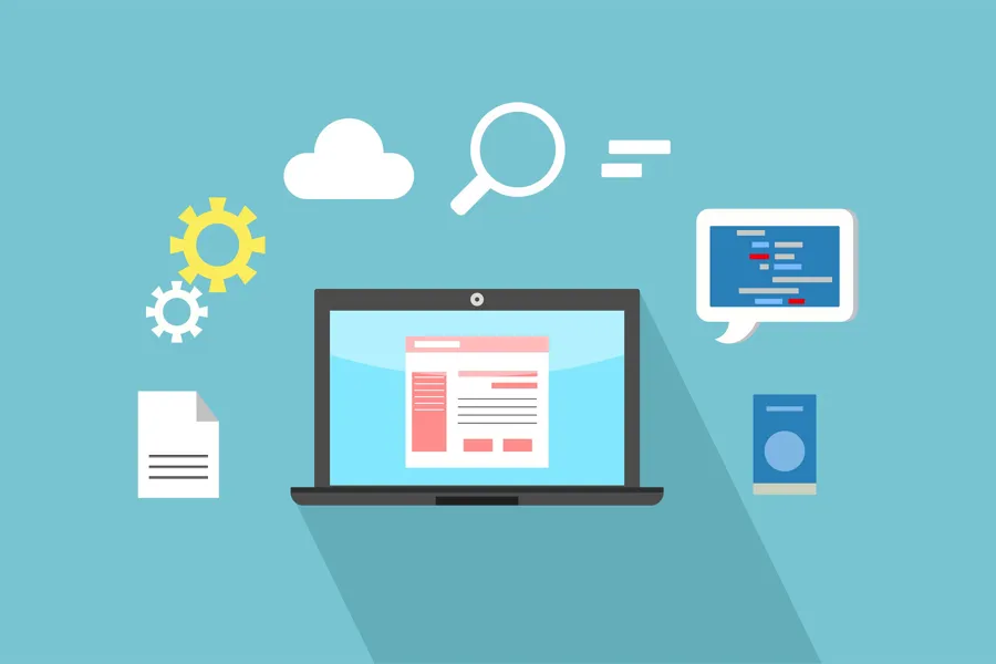 Illustrasjon Grafisk brukergrensesnitt