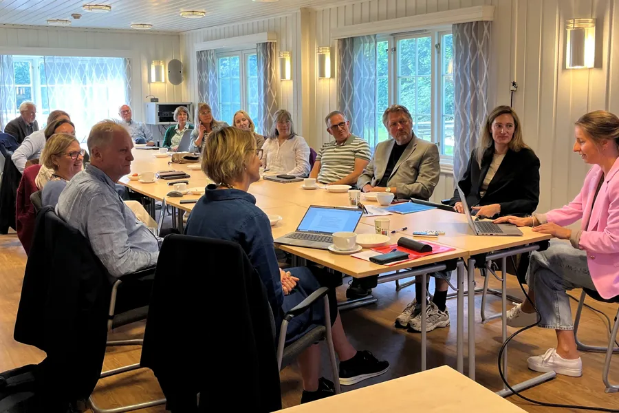 NorTrials visiting the Research Committee at Vestre Viken