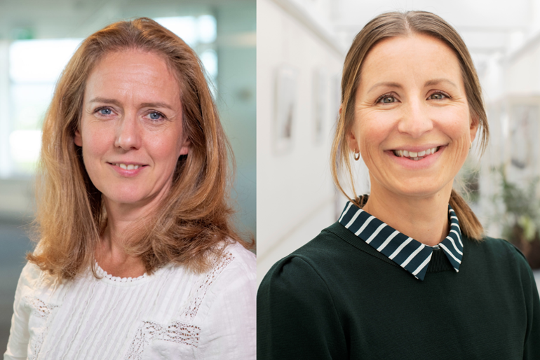 Ina Dahlsveen og Signe Fretland