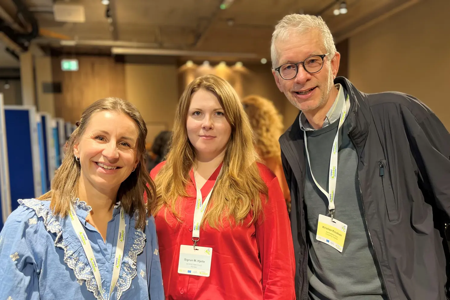 Signe Fretland, Sigrun Hjelle og Per Kristian Knudsen